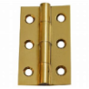iBUILD BUTT HINGE BRASS 50mm x 2PCS