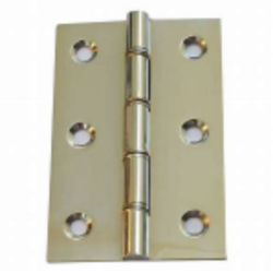 iBUILD BUTT HINGE BRASS 75mm x 2PCS
