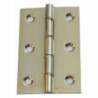iBUILD BUTT HINGE BRASS 75mm x 2PCS