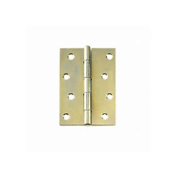 iBUILD BUTT HINGE BRASS 100mm x 2PCS