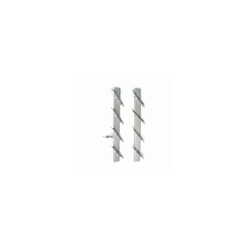 WIND-HHL LOUVRE FRAME 4 BLADE ALUMINIUM SINGLE CLIP