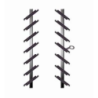 WIND-HHL LOUVRE FRAME 7 BLADE ALUMINIUM DOUBLE CLIP