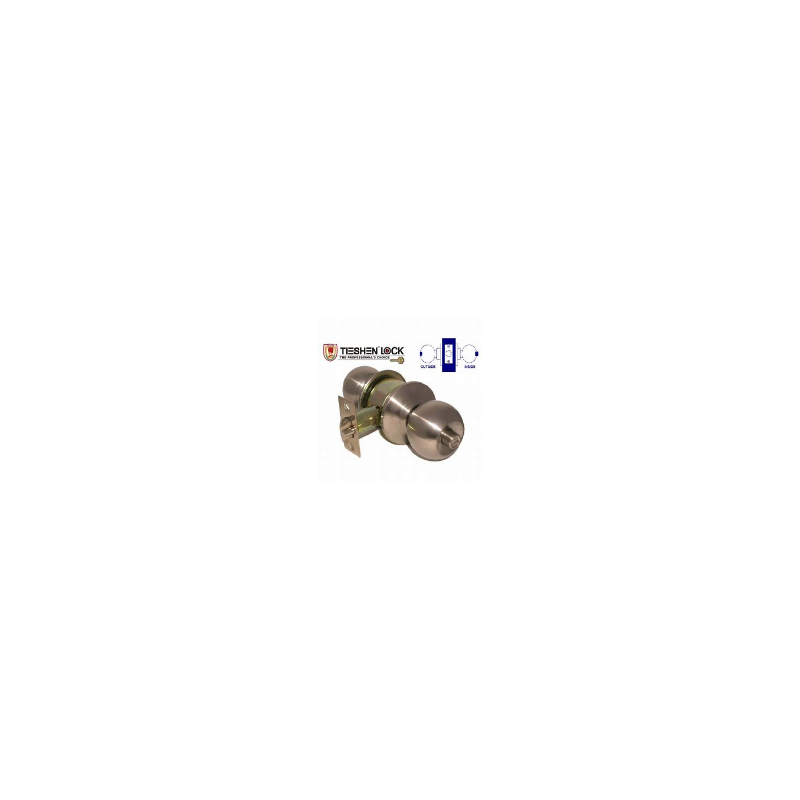 TIESHEN PRIVACY LOCKSET A802SS TIESHEN PRIVACY LOCKSET A802SS