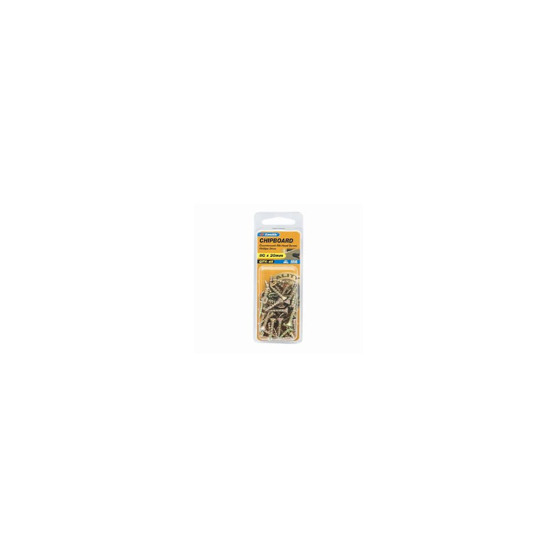 CHIPBOARD SCREW 8-10Gx20mmx100 PHL GOLD CBC6420 CHIPBOARD SCREW 8-10Gx20mmx100 PHL GOLD CBC6420