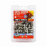 METAL SCREW GOLD 12-14x35mmx50 HEX WASHER HD CVG7735