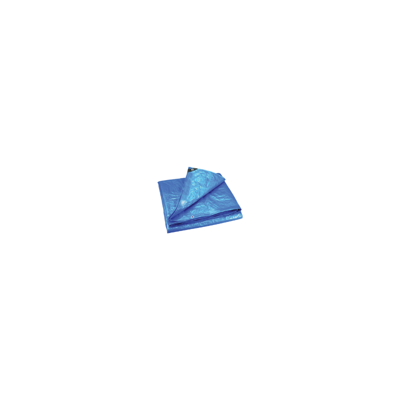 SWISS TARPAULIN BLUE 2.4Mx1.8M [8 x 6] 70GSM - DOMESTIC
