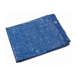 SWISS TARPAULIN BLUE 3Mx2.4M [10 x 8] 70GSM - DOMESTIC