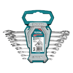 TOTAL COMBINATION SPANNER SET 6-19MM  8PCS