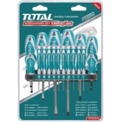 TOTAL SCREWDRIVER SET 18PC