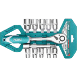 TOTAL 1-2 INCH SOCKET WRENCH SET 12PC THT141121