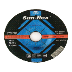 SUNFLEX CUTTING DISC METAL 125 x 2.5 x 22mm 11308