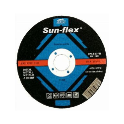 SUNFLEX CUTTING DISC METAL 115 x 1.0 x 22mm 11208