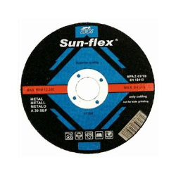 SUNFLEX CUTTING DISC METAL 125 x 1.0 x 22mm 11307