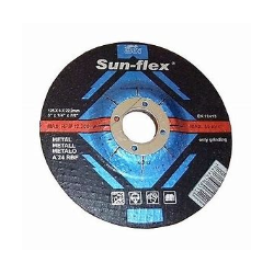 SUNFLEX GRINDING DISC METAL 100 x 6.0 x 16mm 10107