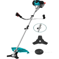TOTAL TRIMMER - BRUSH CUTTER GASOLINE 43CC 2-STROKE 1500W