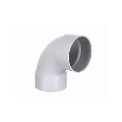 PVC WASTE PLAIN BEND 100mm 90 DEG 101.100.88-D00210088