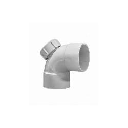 PVC WASTE INSPECTION BEND 100mm 90 DEG 101.100.88W