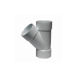 PVC WASTE PLAIN JUNCTION 50mm 90 DEG [T] 104.50.88-D0245088