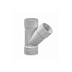 PVC WASTE PLAIN JUNCTION 100mm 90 DEG [T] 104.100.88