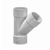 PVC WASTE PLAIN JUNCTION 100mm 90 DEG [T] 104.100.88