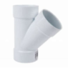 PVC WASTE PLAIN JUNCTION 50mm 45 DEG [Y] 104.50.45-D0245045