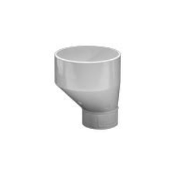 PVC WASTE LEVEL INVERT TAPER 100 x 50mm 123.100.50