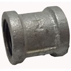 GALV PLAIN SOCKET 15mm
