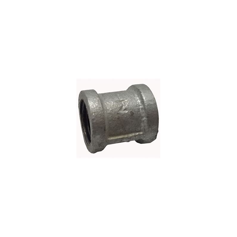 GALV PLAIN SOCKET 15mm