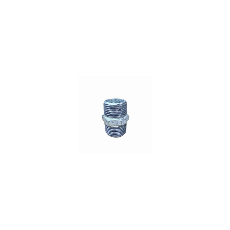 GALV NIPPLE 15mm