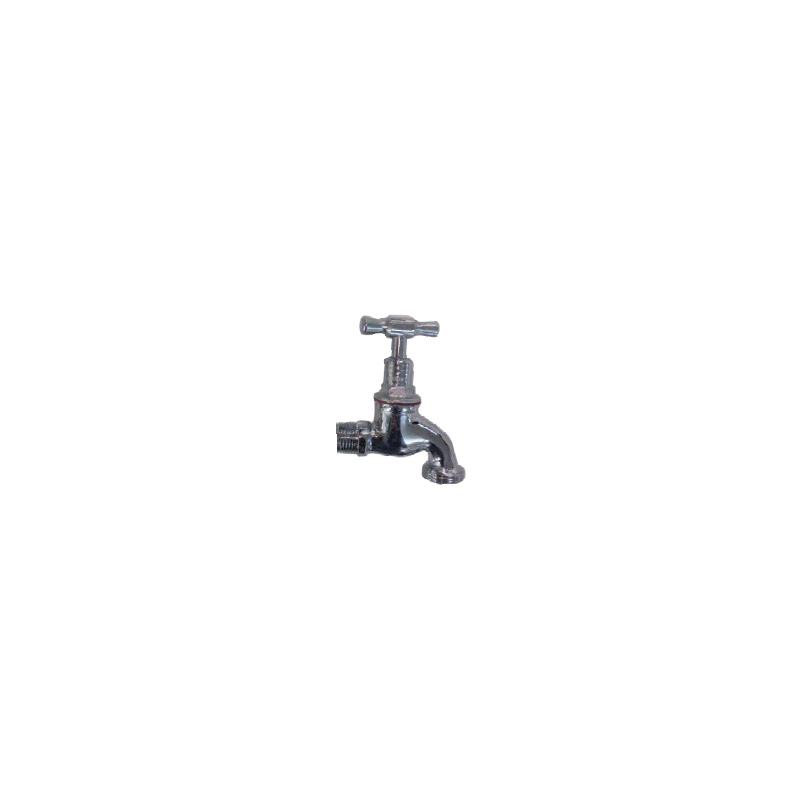 BH BIB COCK TAP PLAIN CHROME 15mm MI 7SC011C