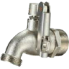 BIBCOCK TANK LOCKABLE TAP CP 15mm JOINT BRASS[SIDE LOCKABLE