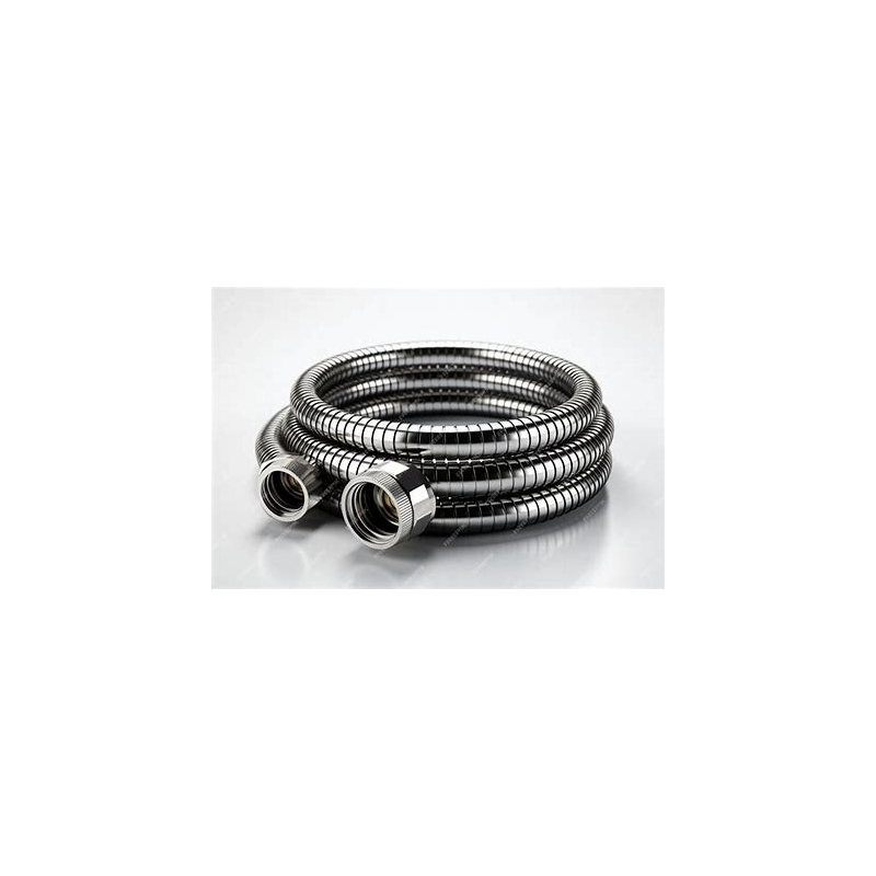 FLEXIBLE HOSE STAINLES STEEL 1-2x1-2 600mm 144G LL8002A-600MM