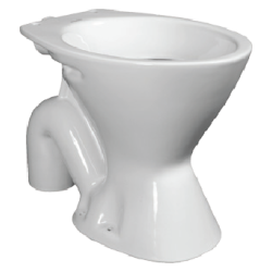 STANDARD TOILET PAN S TRAP WHITE