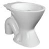 STANDARD TOILET PAN S TRAP WHITE