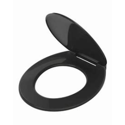 STANDARD TOILET SEAT - BLACK BMT-109