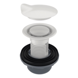 CAROMA PLUG & WASTE 32-40mm 323025W - EX55863