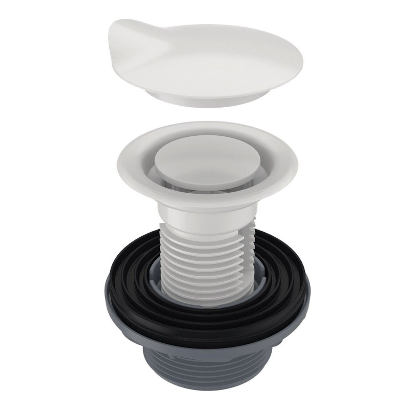 CAROMA PLUG & WASTE 32-40mm 323025W - EX55863