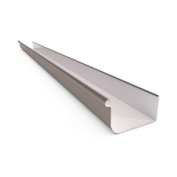 ZINC QUAD GUTTER 125mm x 2.4M
