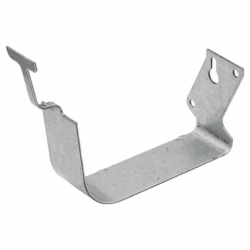 ZINC QUAD GUTTER BRACKET 125mm EXTERNAL GUTTER CLIP ZINC QUAD GUTTER BRACKET 125mm EXTERNAL GUTTER CLIP
