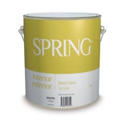 DULUX SPRING GLOSS ACRYLIC WHITE 4L