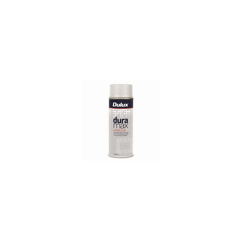 DULUX DURAMAX GLOSS VIVID WHITE SPRAY PAINT 340g DULUX DURAMAX GLOSS VIVID WHITE SPRAY PAINT 340g