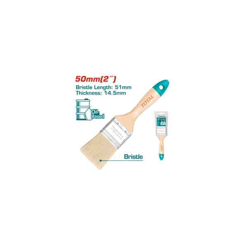 TOTAL PAINT BRUSH 2 PURE BRISTLE THT84022