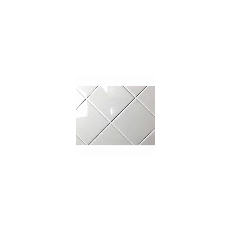 WALL TILE 200 x 200mm x 0.5mm WHITE CERAMIC GLOSS WALL TILE 200 x 200mm x 0.5mm WHITE CERAMIC GLOSS