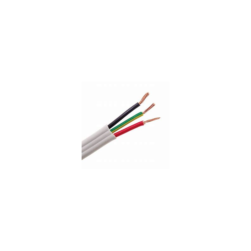 CABLE TWO CORE + ECC TPS 2.5mm TWIN & EARTH FLAT DC349 CABLE TWO CORE + ECC TPS 2.5mm TWIN & EARTH FLAT DC349