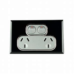 OZLEC DOUBLE GPO 10AMPS