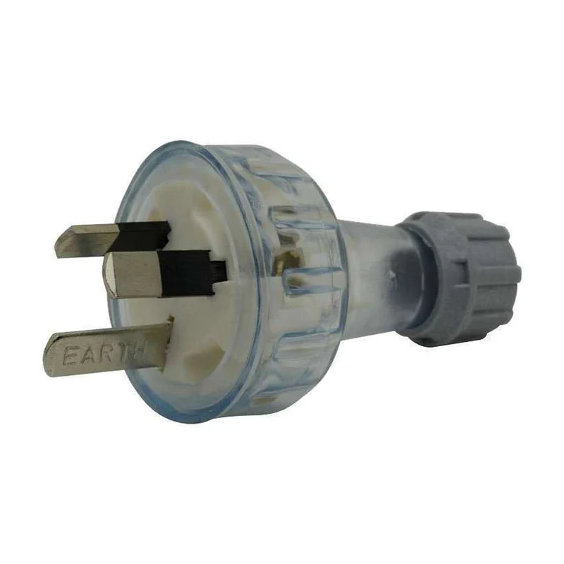 OZLEC MALE 3 PIN PLUG 10A PP-4000
