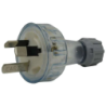 OZLEC MALE 3 PIN PLUG 10A PP-4000
