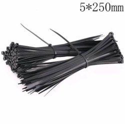 NYLON CABLE TIES 5 x 250mm 100PSC|PCK