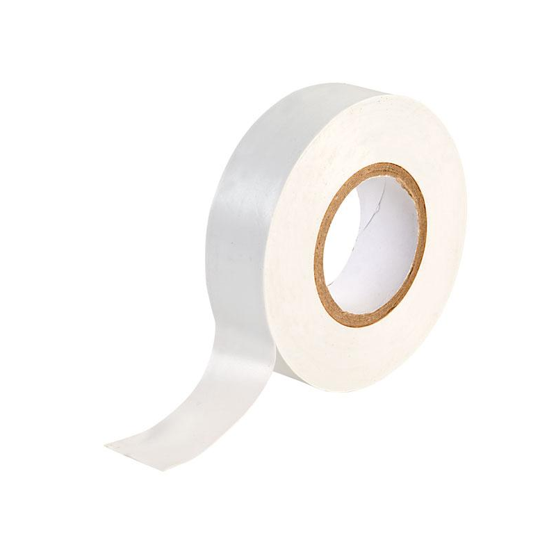 INSULATION TAPE PVC WHITE 18MM*20M INSULATION TAPE PVC WHITE 18MM*20M