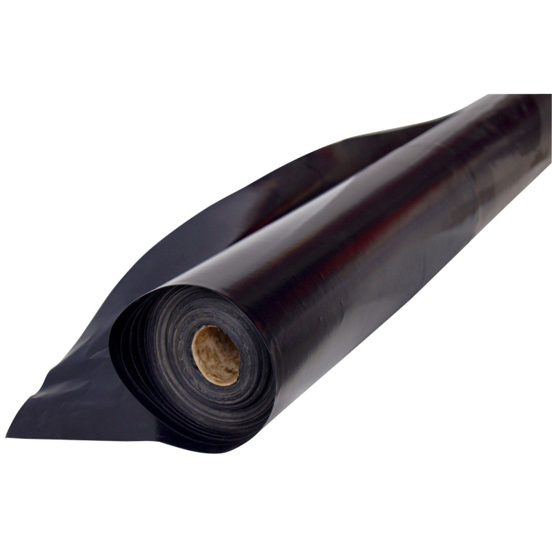 FILM BLACK 100 micron x 2M [per metre] x 50M VISQUEEN BUILDERS FILM